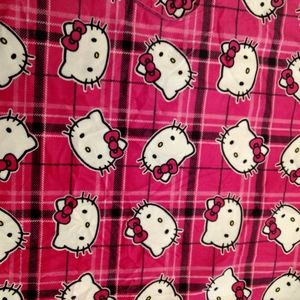 Hello kitty, Sanrio licensed minky Fabric 1.5 yrd